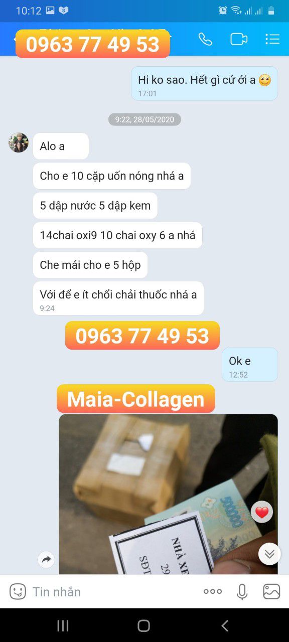 Uốn số 1 Maia Collagen 1000ml
