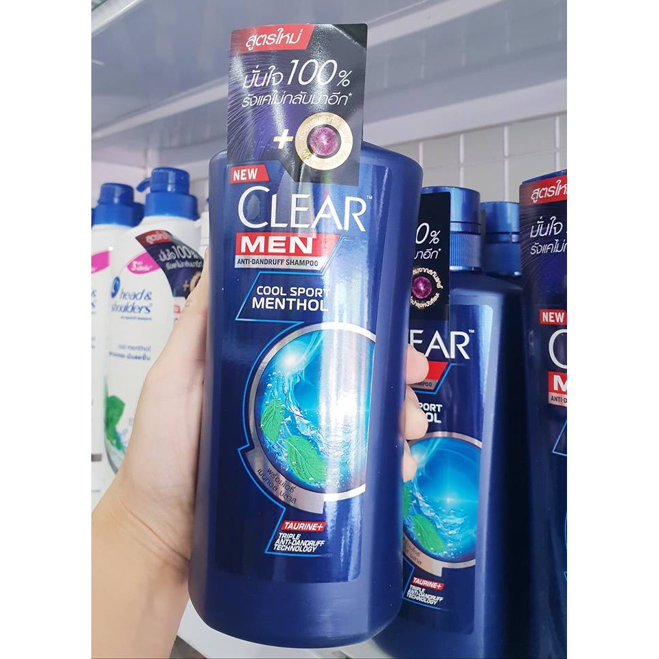 [HCM]chai dầu gội clear men thailand 450ml.