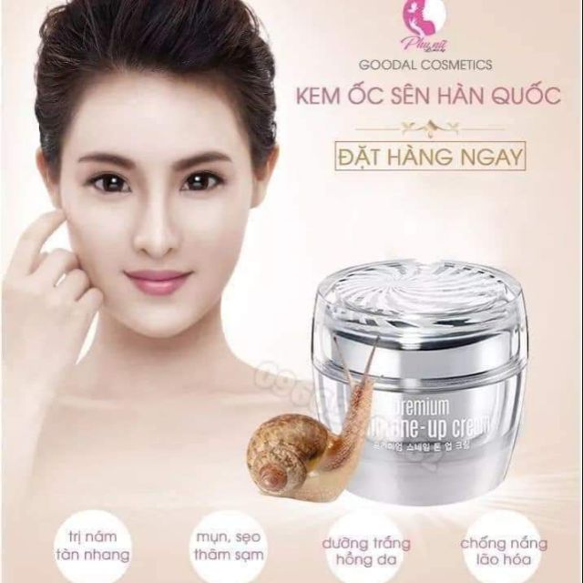 Kem ốc sên hàn quốc