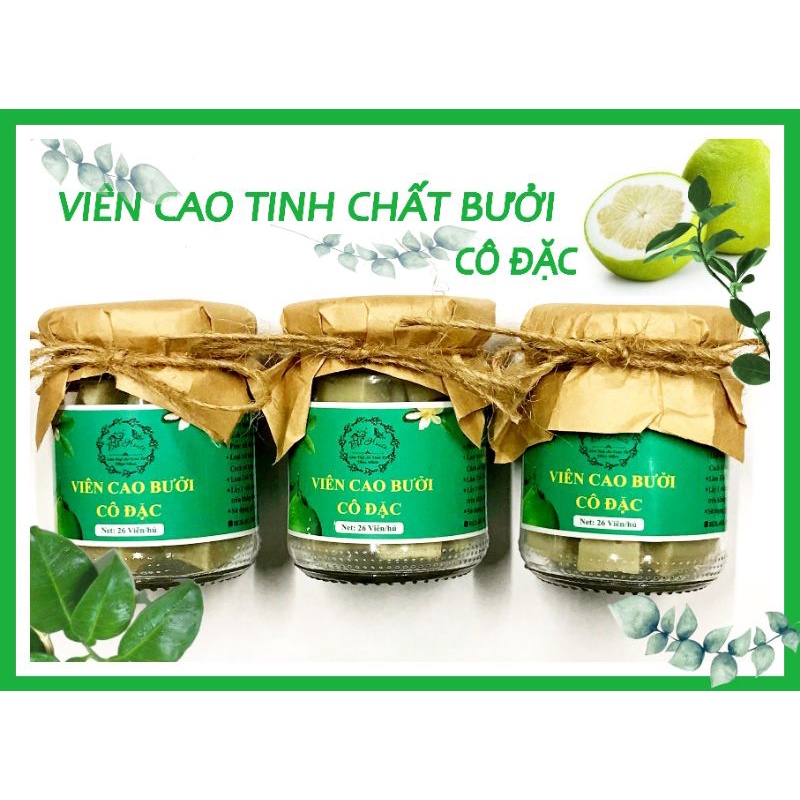 VIÊN CAO TINH BƯỞI  CÔ ĐẶC HANDMADE  NHÀ BỘT