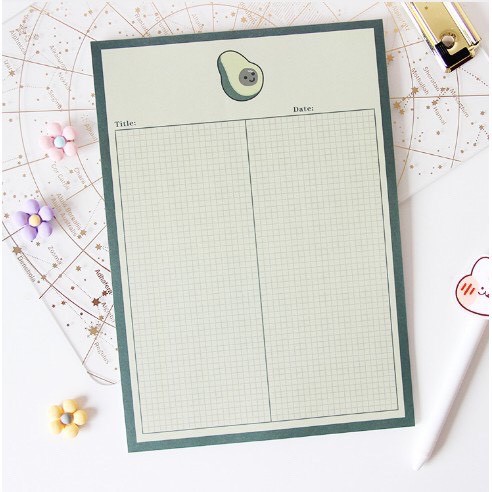 [HCM]Set 30 Giấy Ghi Chú B5 Note Xinh Xắn