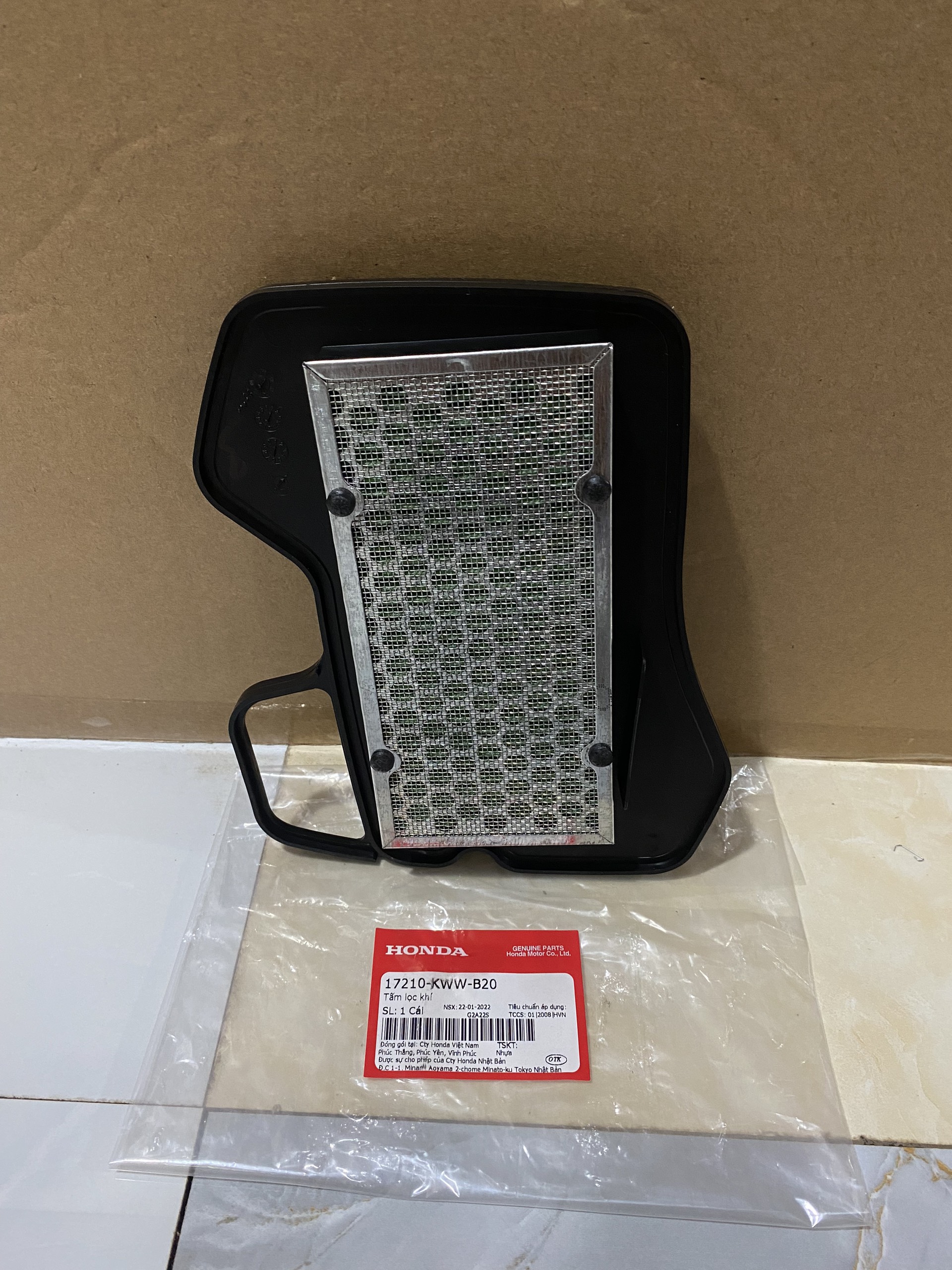 Lọc gió Honda Wave 110  (17210KWWB20)