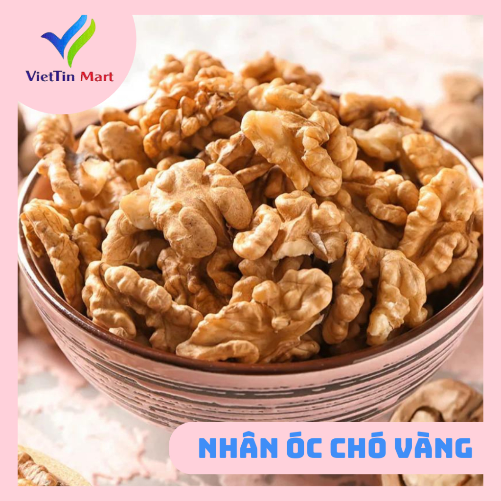 500G Nhân Óc Chó Vàng