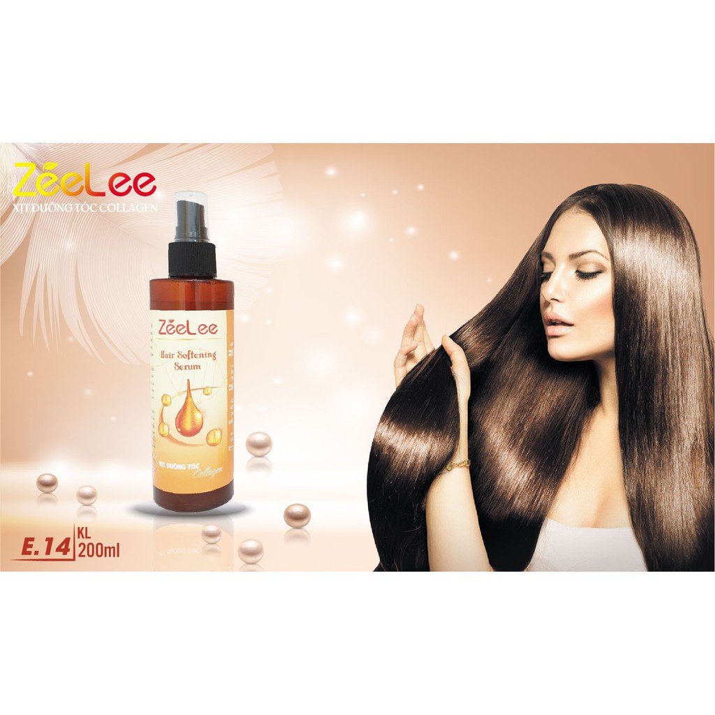 Xịt Dưỡng Tóc ZEELEE Xịt Dưỡng Tóc COLLAGEN 200ML E14