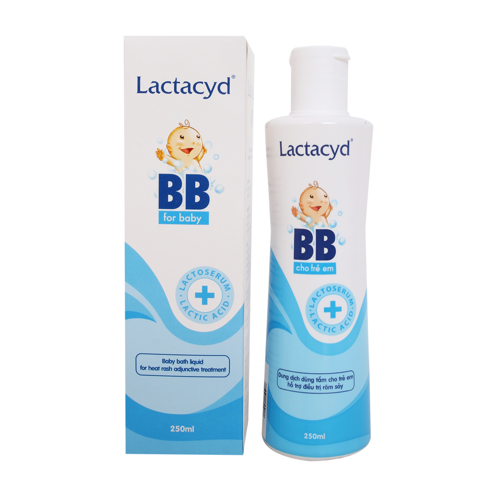 Sữa Tắm Chống Rôm Sảy Sanofi Lactacyd Bb 250Ml