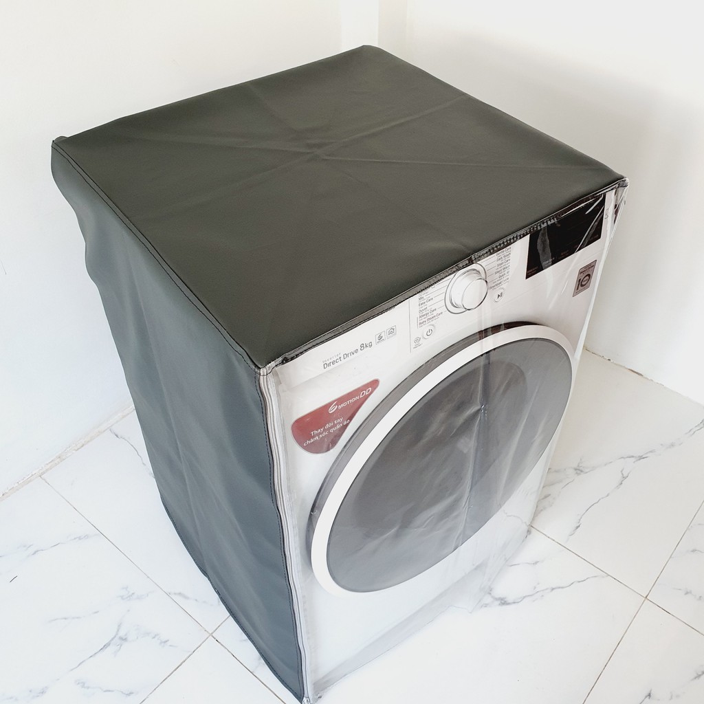 Áo Trùm Vỏ Bọc Máy Giặt Cửa Ngang (Vải Dù Đẹp Siêu Bền)