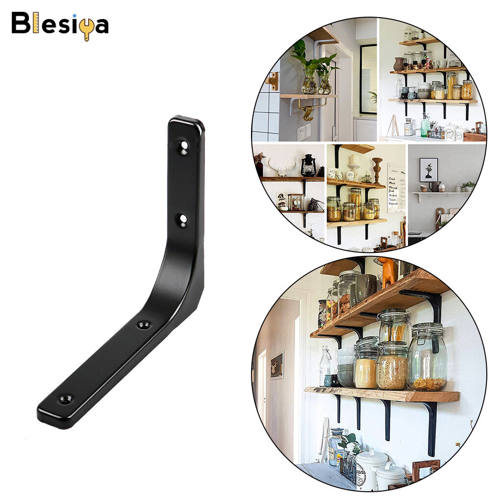 Blesiya Heavy Duty Shelf Bracket Wall Hanging Shelve L Shaped Brackets