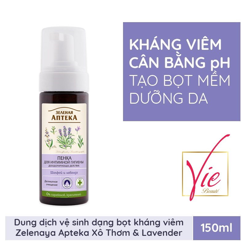 Dung Dịch Vệ Sinh Phụ Nữ Apteka Cây Xô Thơm