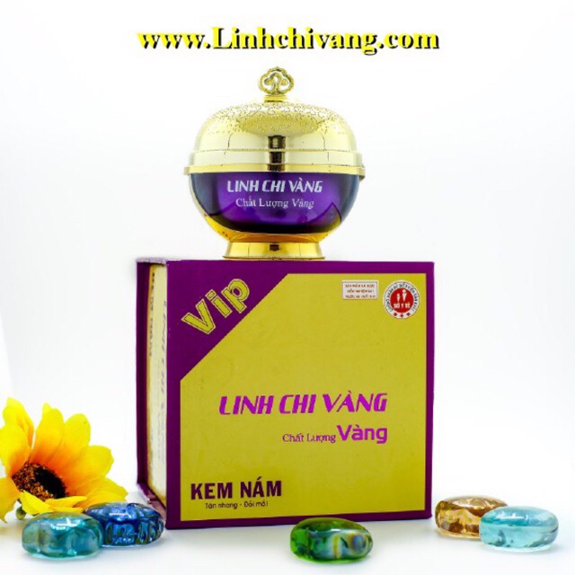 Kem Nám - Tàn Nhang - Đồi Mồi Linh Chi Vàng Cao Cấp 35g