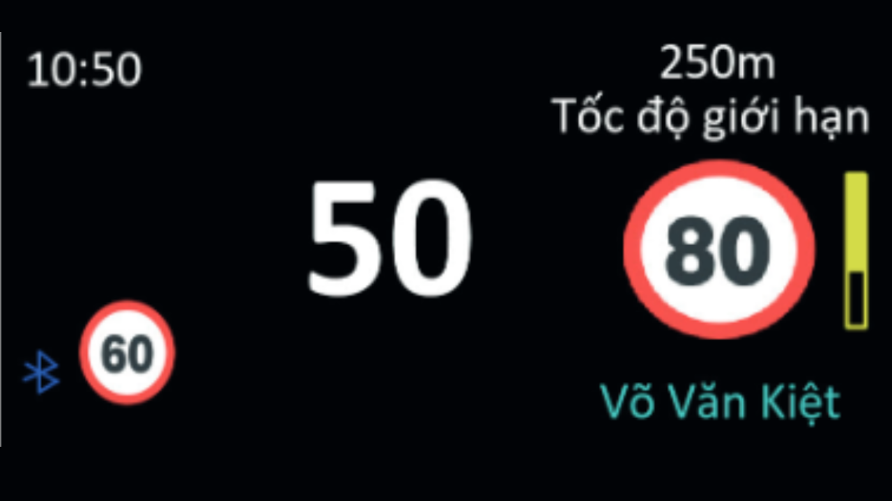 Màn hình HUD Vietmap H2as