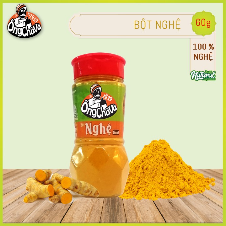 Bột nghệ Ông Chà Và 60gram - Turmeric powder