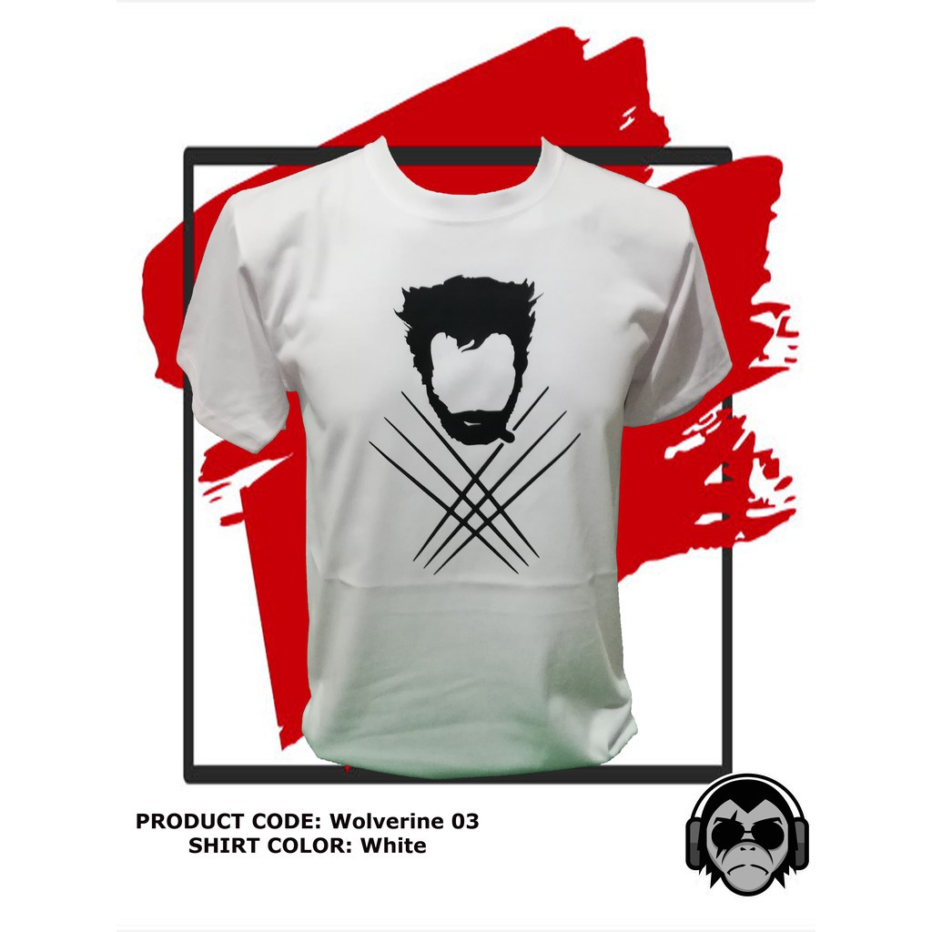 Áo thun WOLVERINE 03 marvel character inspired shirt unisex đẹp