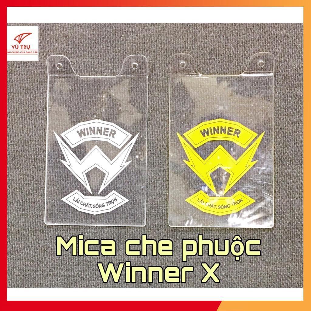 Mica che phuộc winner X màu vàng