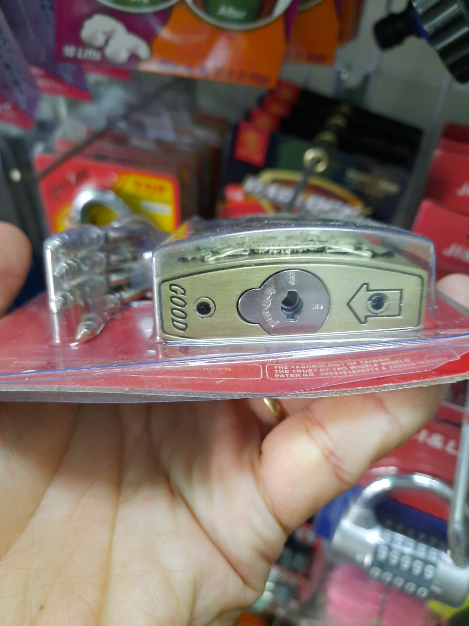 Anti-Cut Padlock Lock