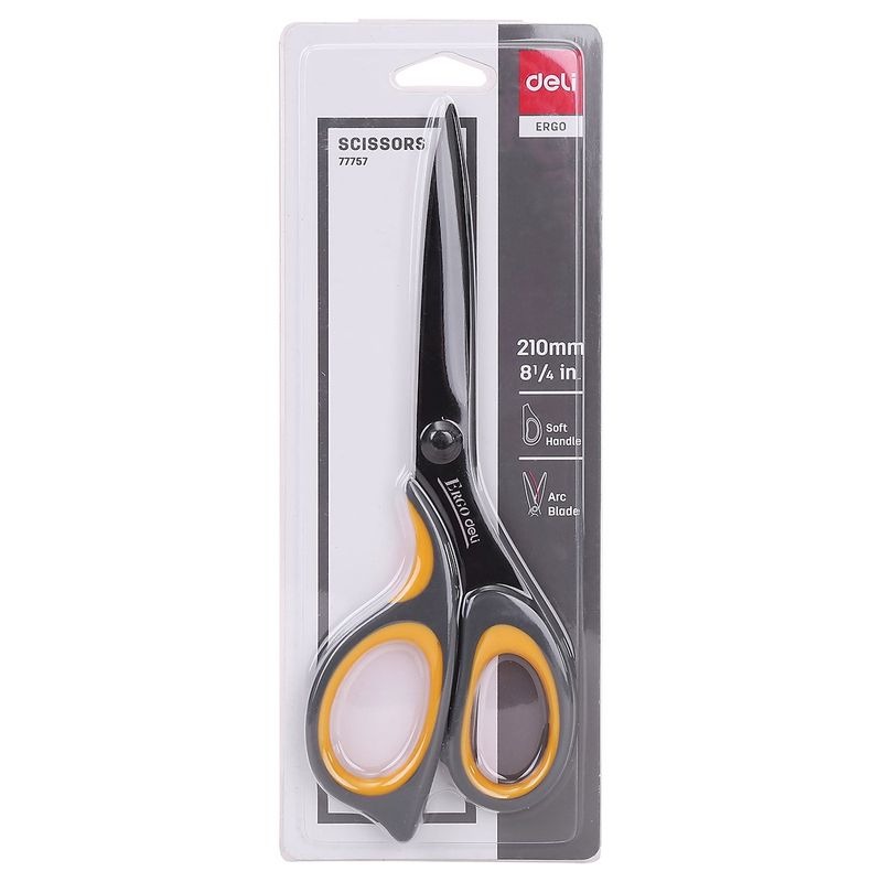 (1 Cây) Kéo văn phòng cao cấp 210mm Deli E77757