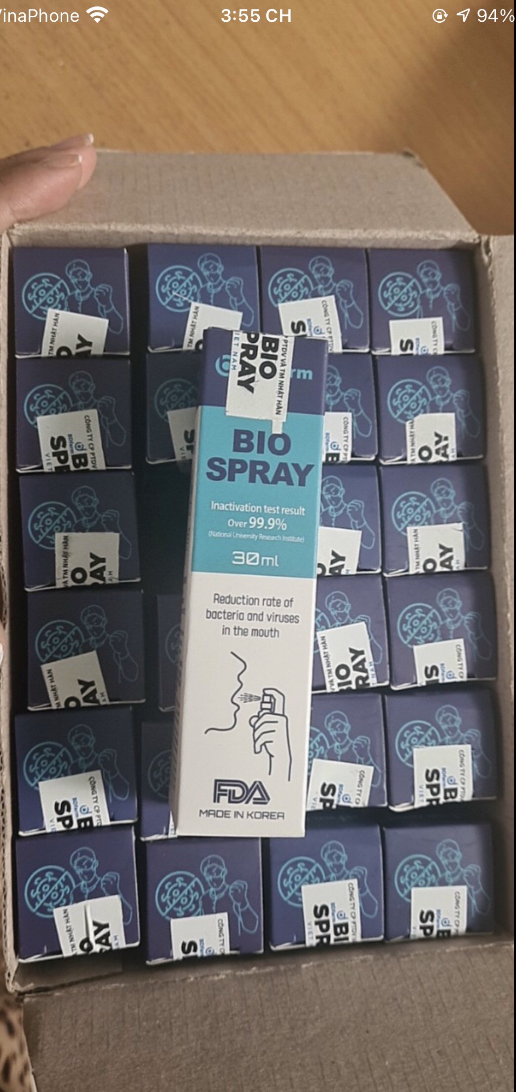 [chính hãng thanh lý] Xịt họng kháng khuẩn Bio Spray Korea