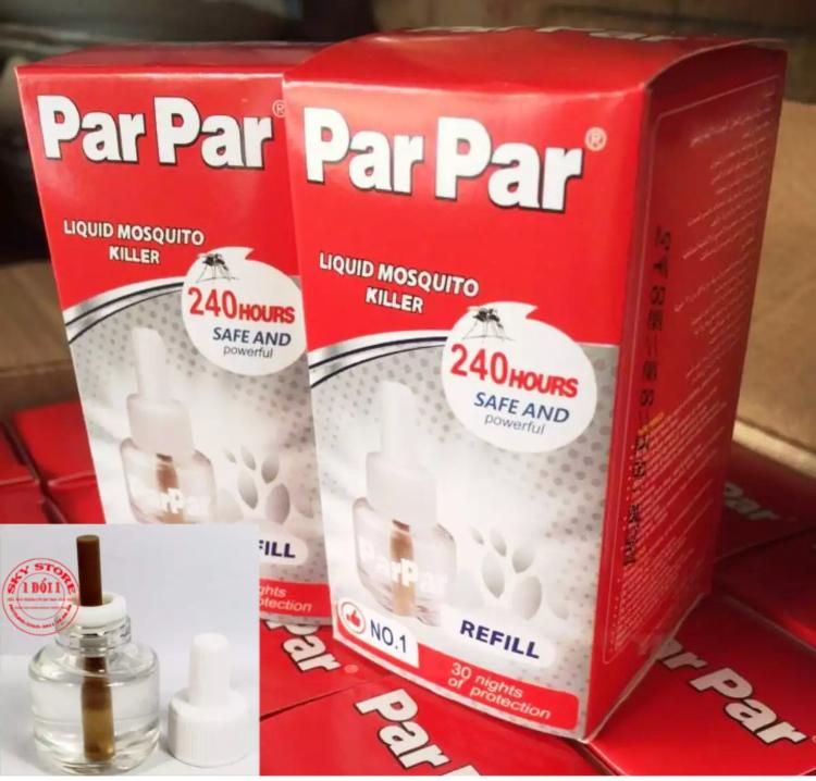 10 Lọ tinh dầu đuổi muỗi Parpar 240h 40ml