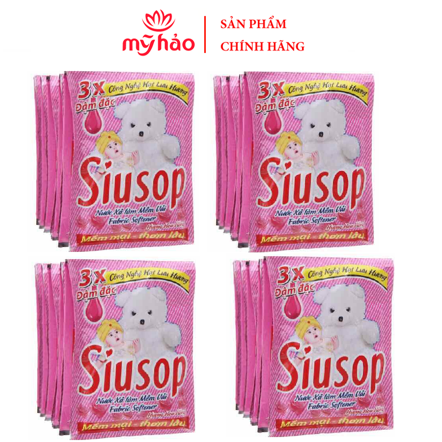 Dây 10 gói Nước xả vải Siusop dây 16ml