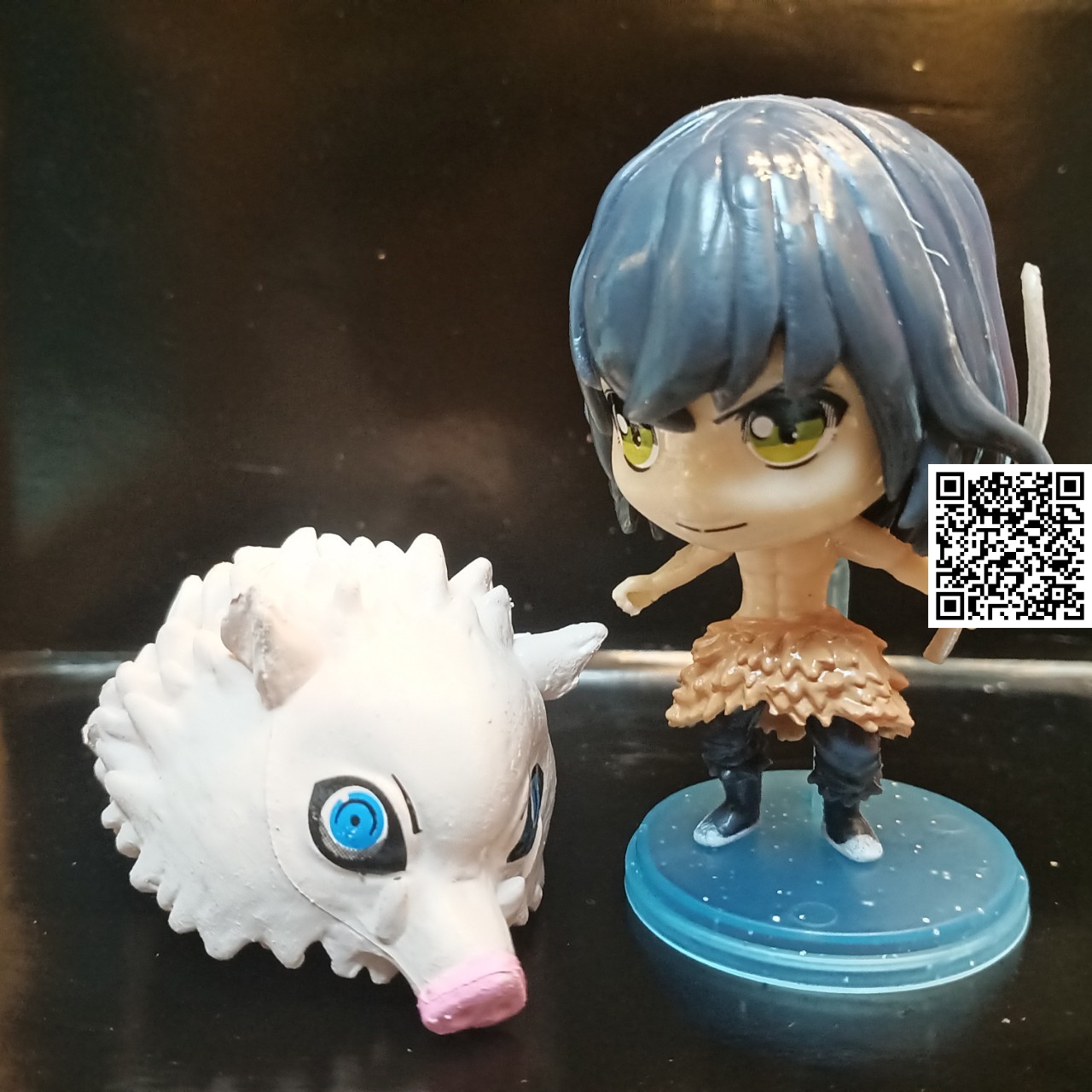 [HCM]1227 Mô hình nhân vật 3.Hashibira Inosuke Chibi Lưỡi Gươm Diệt Quỷ - Kimetsu No Yaiba