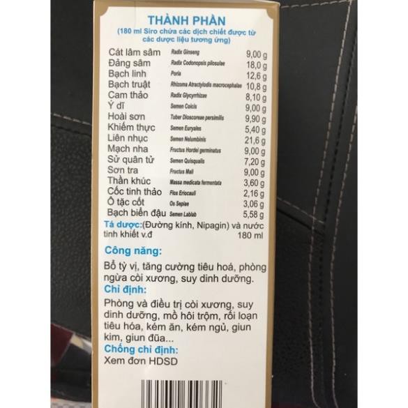 [GIÁ RẺ] SIRO CAM TÙNG LỘC GIÚP TRẺ ĂN NGON
