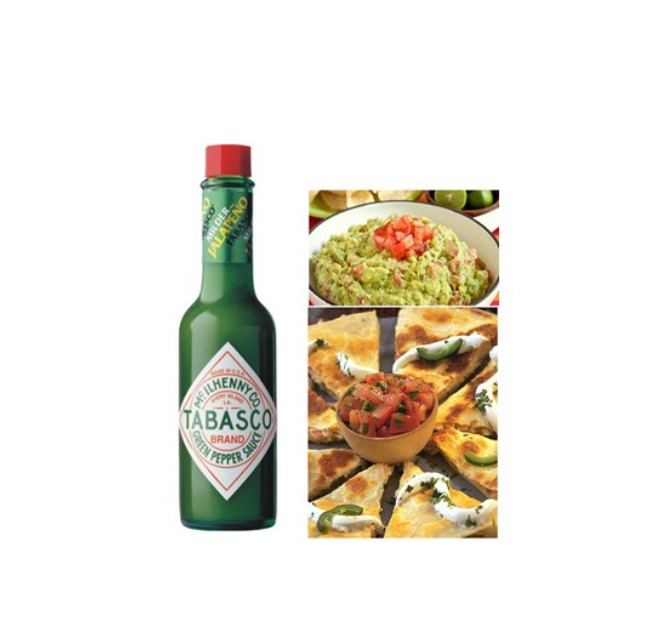 Sốt Ớt Xanh Tabasco 60ml/ Green Pepper Sauce
