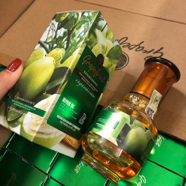 Tinh Dầu Dưỡng Tóc Bưởi Grapetruit 60ml Ngăn Rụng Tóc