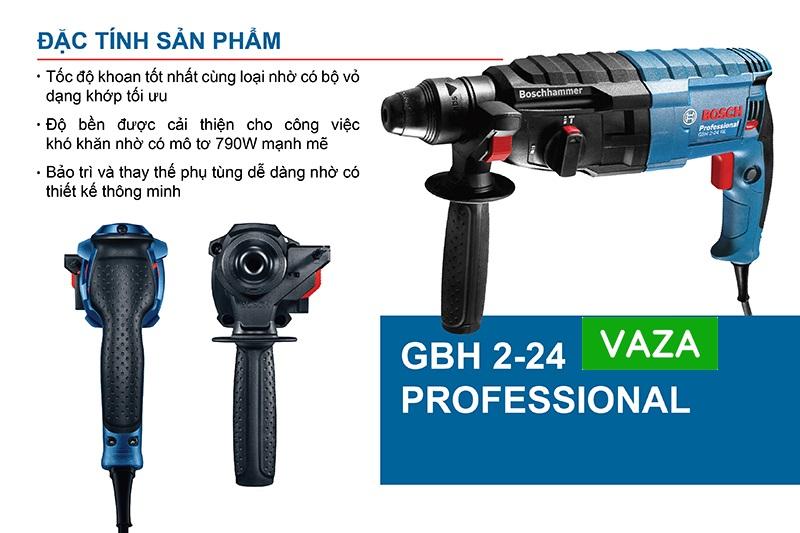 Máy khoan bê tông Bosch GBH 2-24 DFR