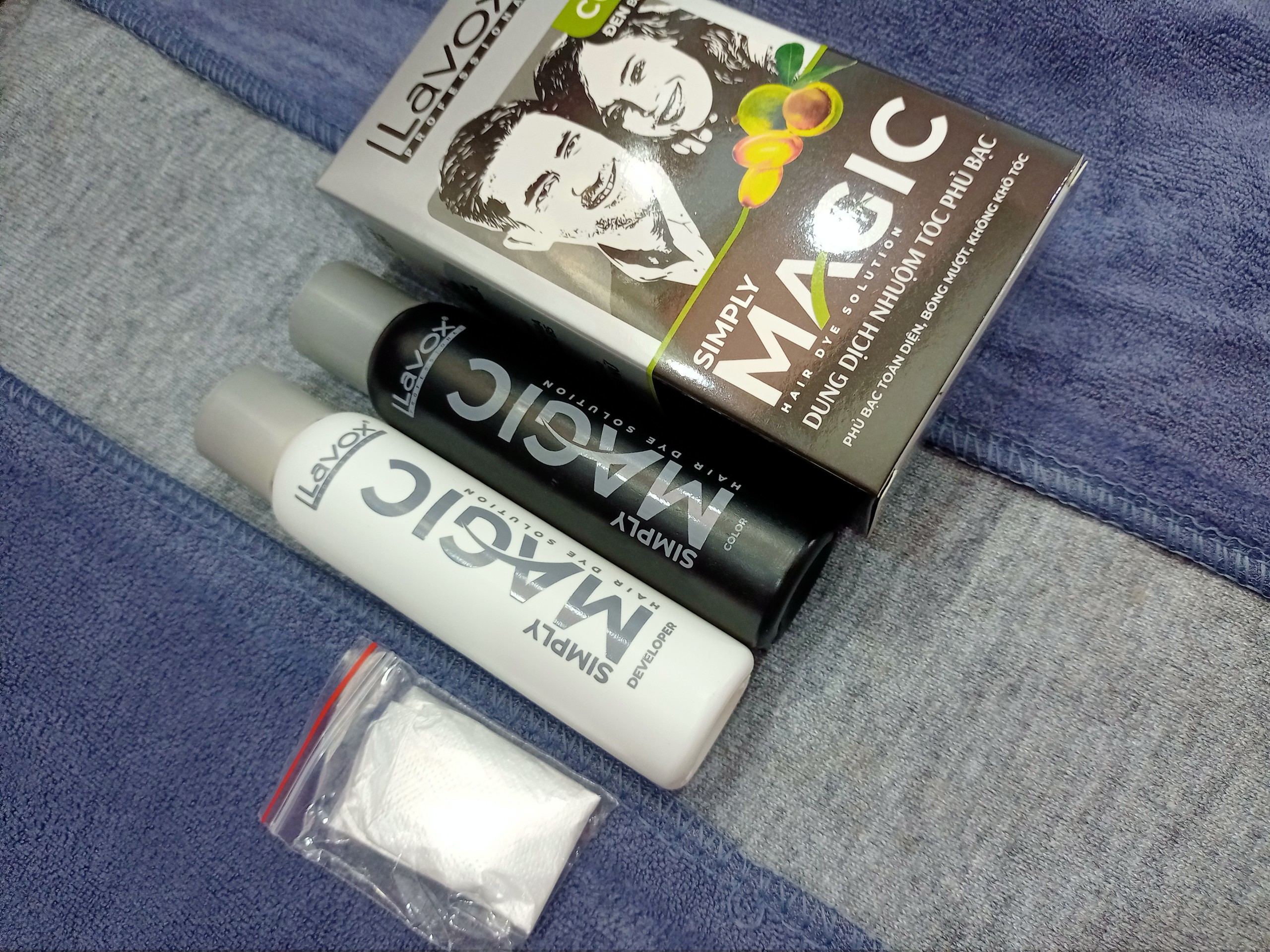 Nhuộm phủ bạc Magic