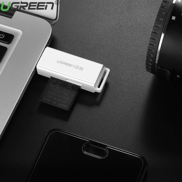 Đầu Đọc Thẻ Nhớ Đa Năng Sd-Tf Usb 3.0 Ugreen 40753