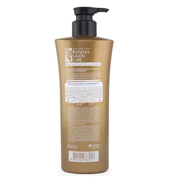 Dầu Gội/Xả Kerasys Salon Care Nutritive Hàn Quốc 600ml
