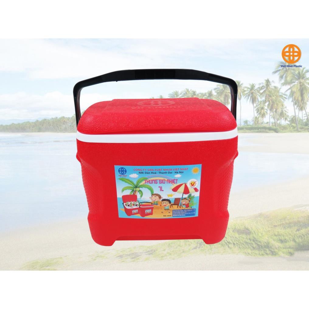 phích đá vuông 7 lít việt nhật /bình giữ nhiệt