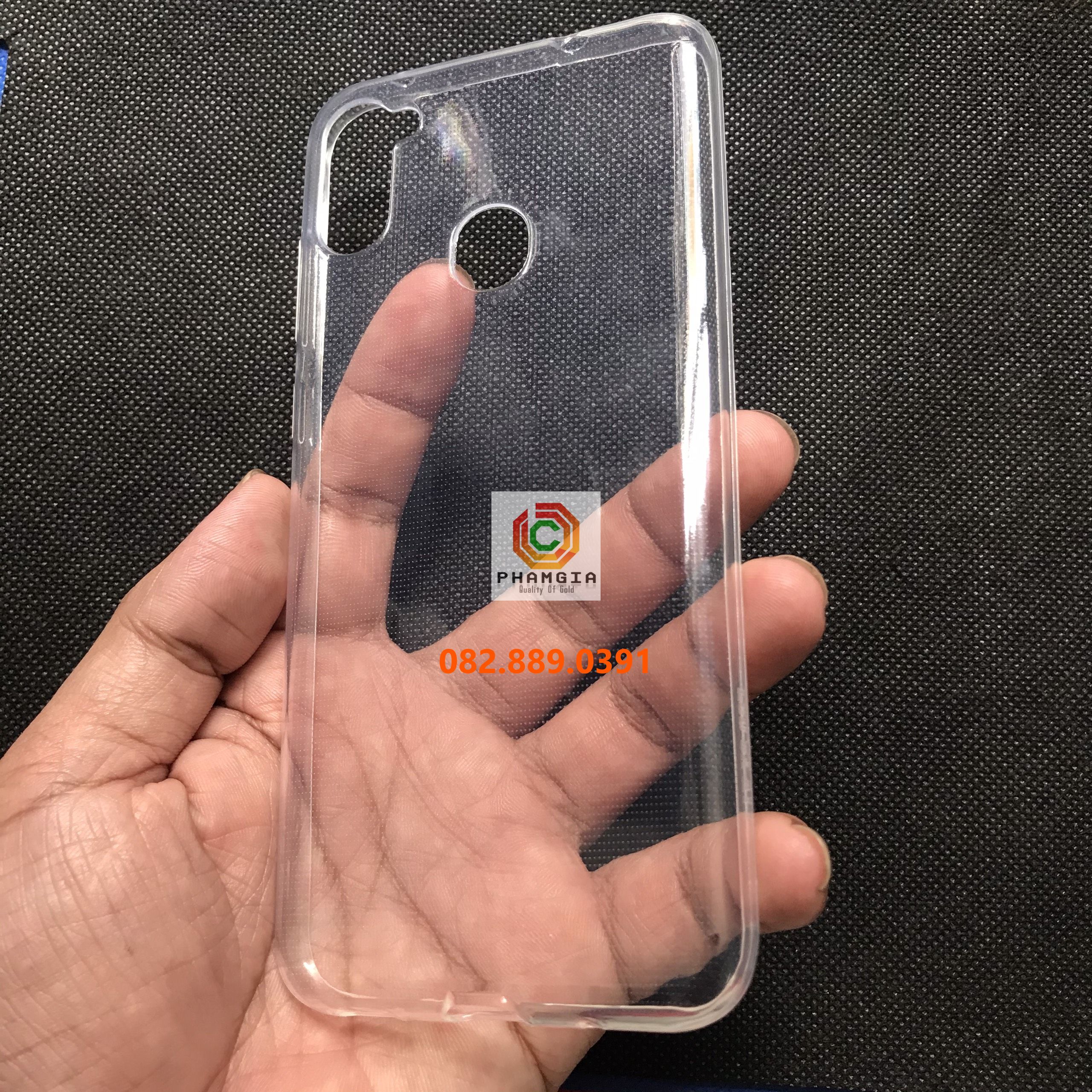 Ốp lưng Samsung Galaxy A11 dẻo trong  cao cấp