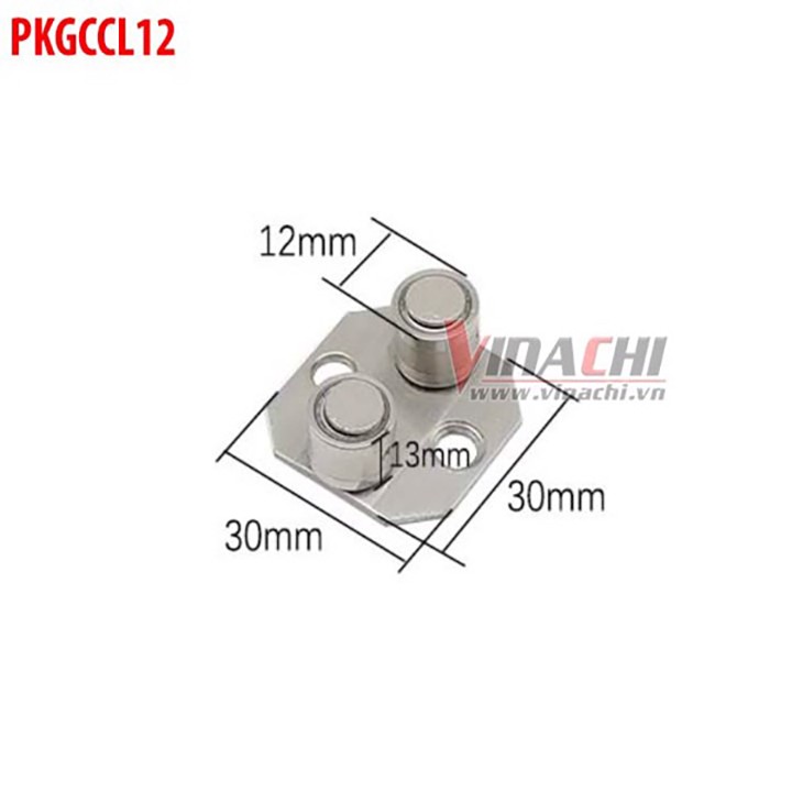 Phụ kiện giữ cánh cửa lùa loại 1 - 1 con lăn