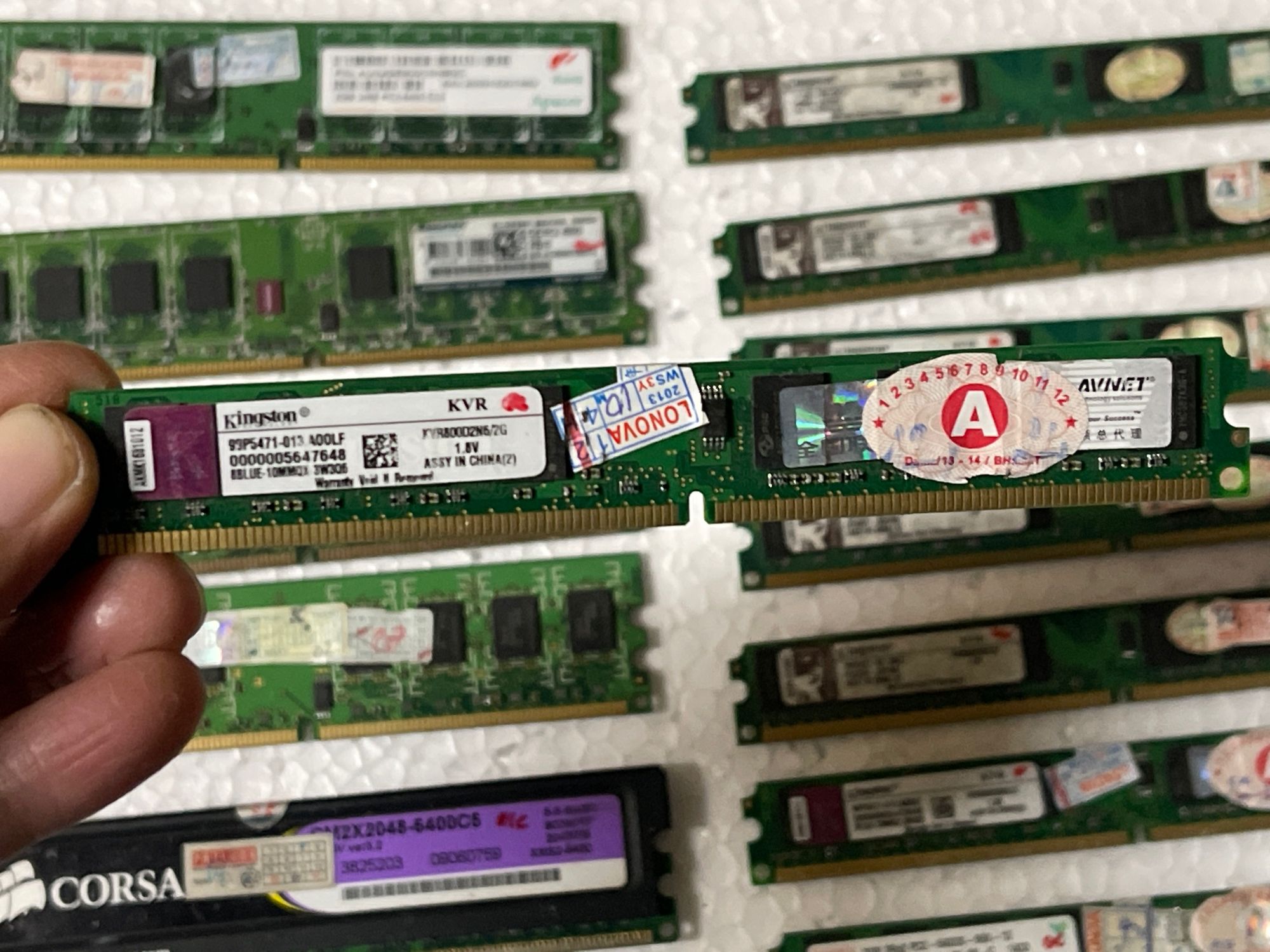 RAM máy tính bàn 2GB DDR2 bus 800 | 667 lắp main G31 945