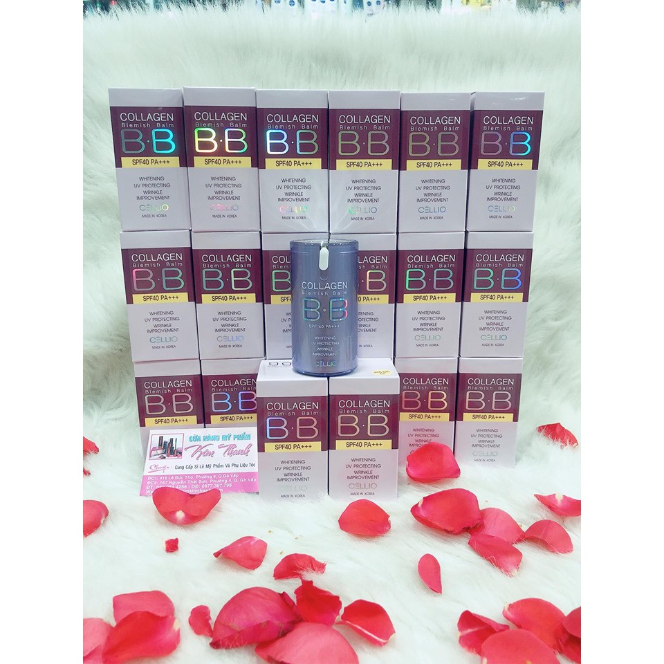 Kem nền B.B Collagen chống nắng