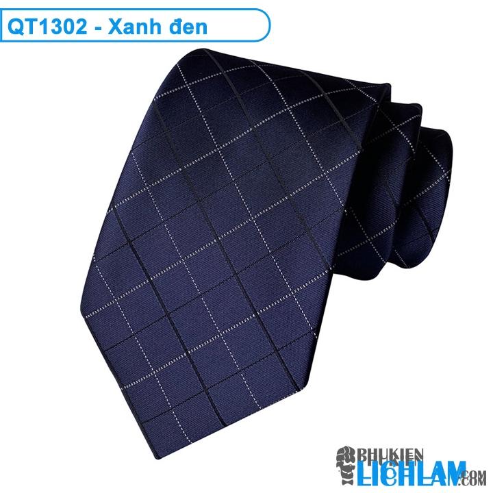 Cà vạt nam chất liệu lụa cao cấp bản lớn