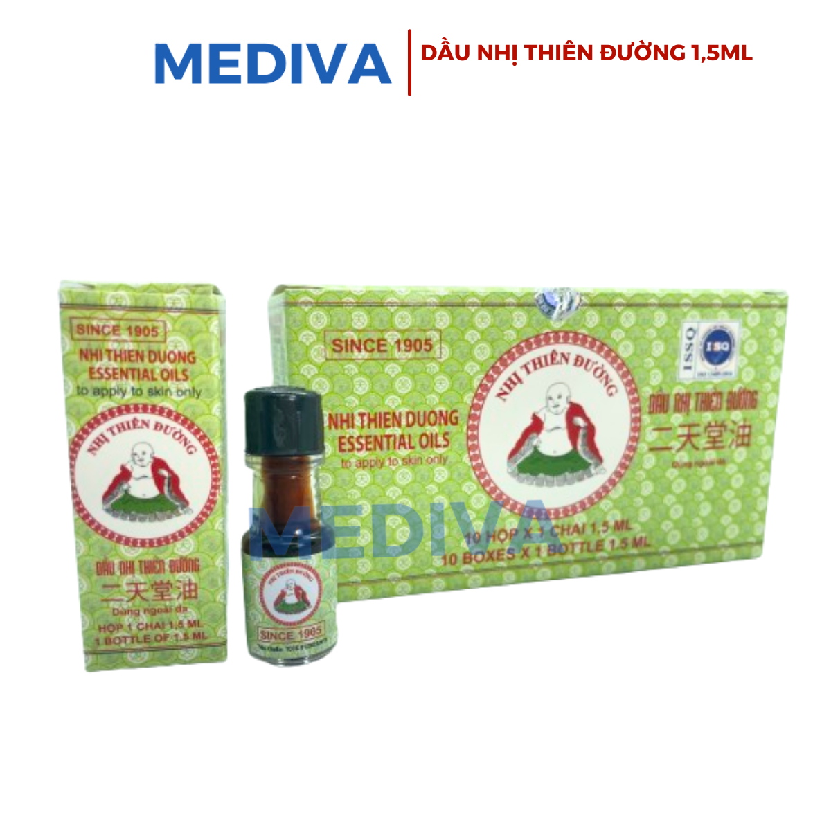 Dầu Nhị Thiên Đường 1,5ml