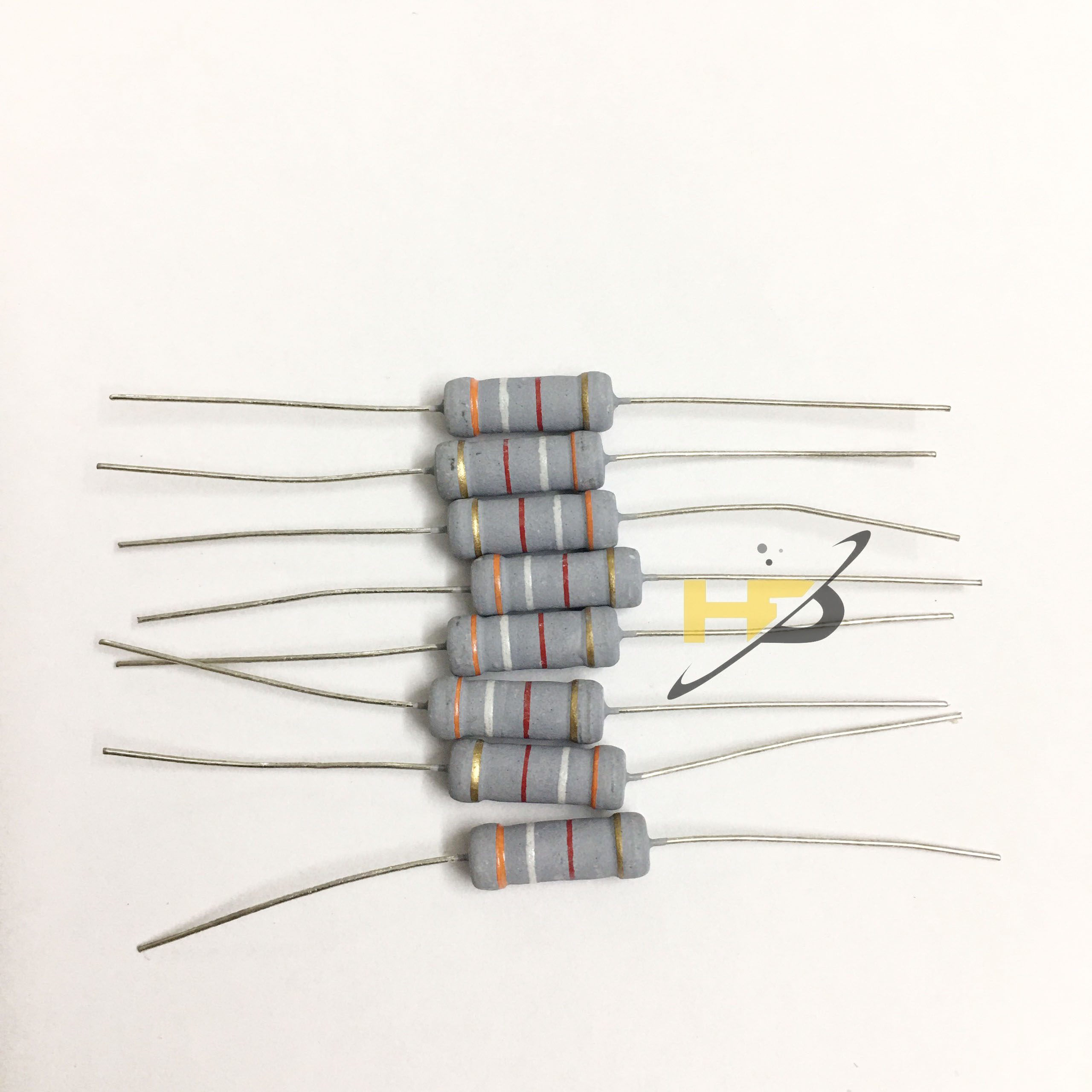 Gói 10 Con Điện Trở 3K9 2W Chân Đồng, Linh Kiện Điện Tử Chất Lượng Cao