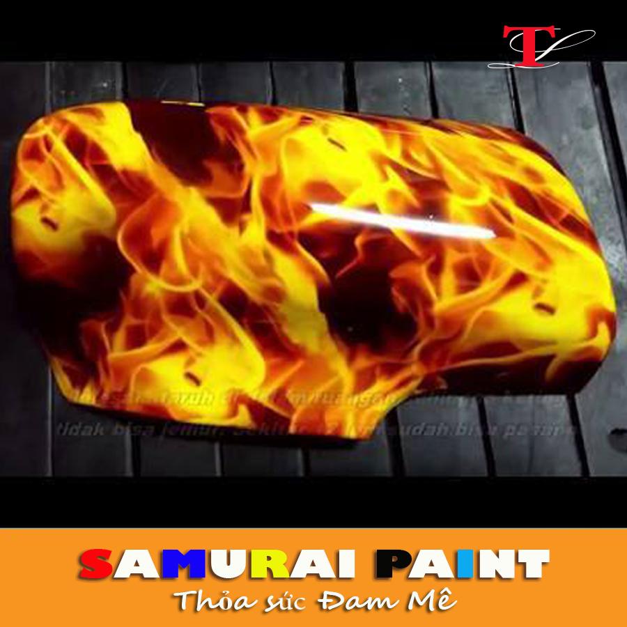 Sơn samurai film chuyển nước - Phim nhúng nước ngọn lửa WFD006 samurai