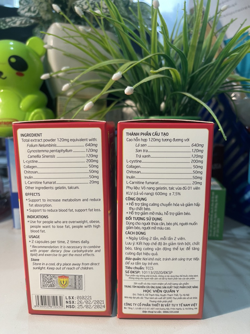 Thực phẩm bảo vệ sức khỏe BEAUTY SLIM PLUS