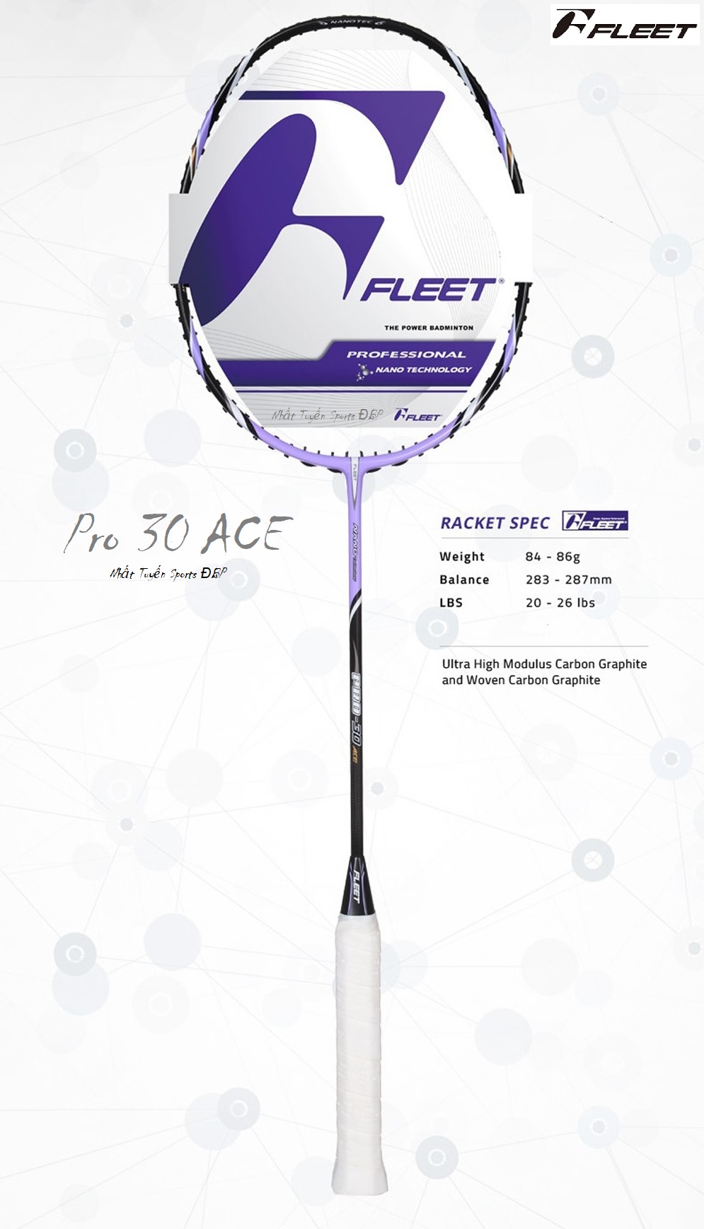 Vợt cầu lông Fleet Pro - 30 ACE