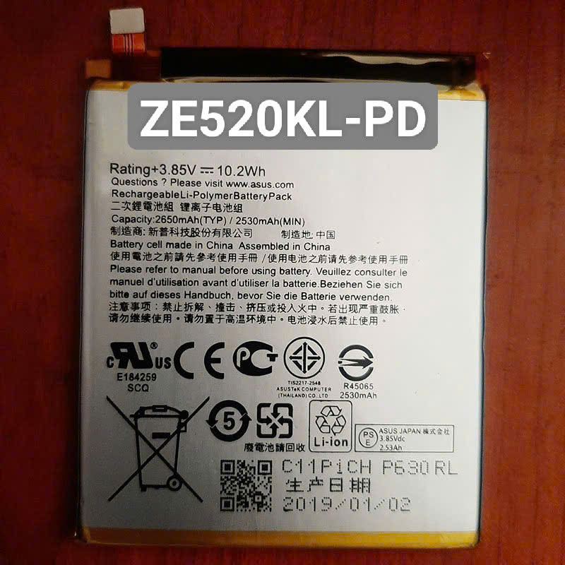 Pin thay thế A sus ZE520KL
