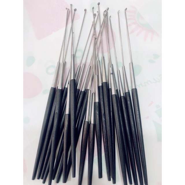 Cây móc tai inox không rỉ sé tGIÁ RẺ cây cán nhựa dài, chắc tay, dễ sử dụng, móc tai, cắt tóc baber, salon tóc, tiệm tó