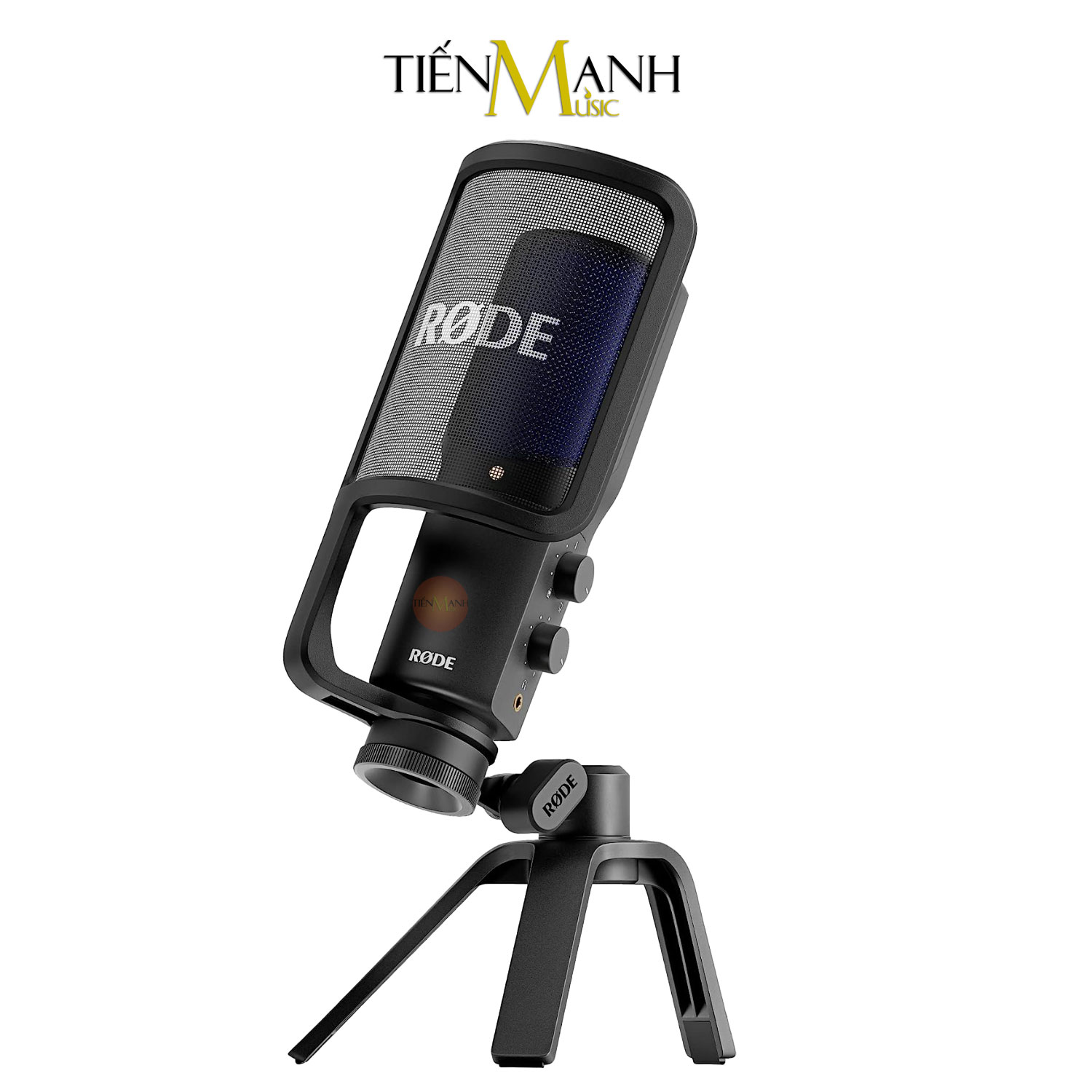 [Chính Hãng] Micro USB Condenser Rode NT-USB+ Plus Thu Âm Podcast Livestream, ASMR Mic NTUSB Microphone Phòng Studio