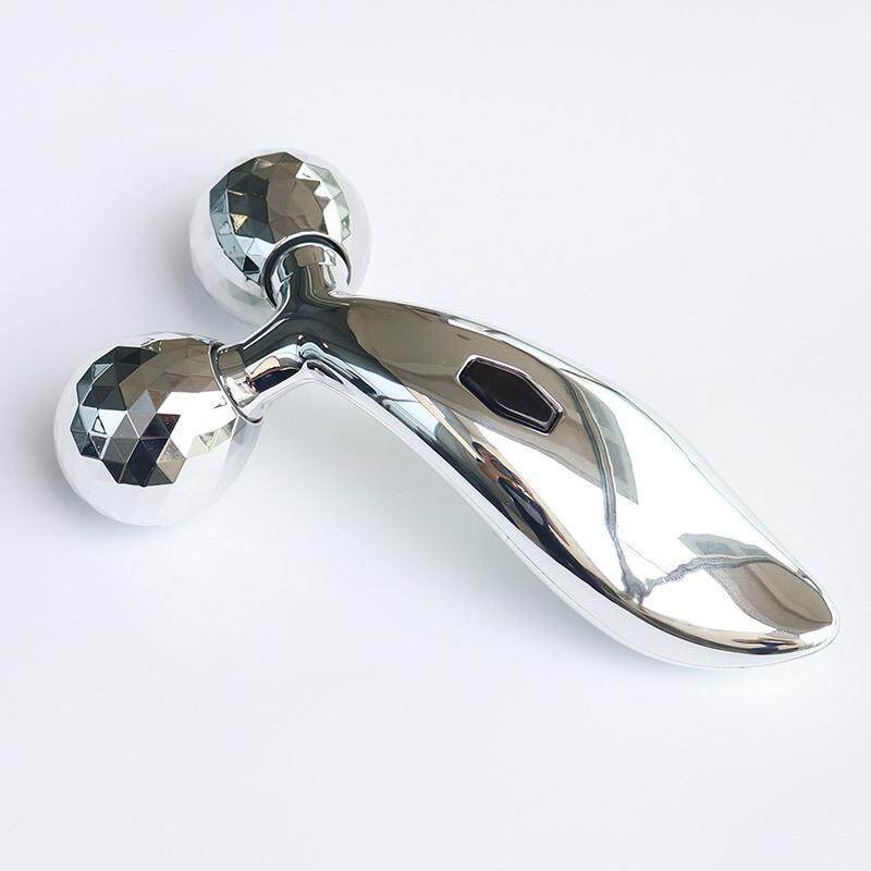 Con lăn massage mặt 3D cao cấp matxa toàn thân, cằm, mũi, bụng, tay, chân.Mịn màng mát xa đẹp da, tạo cằm V-Line
