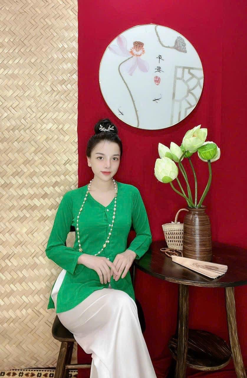 ÁO BÀ BA VẢI LỤA TRƠN