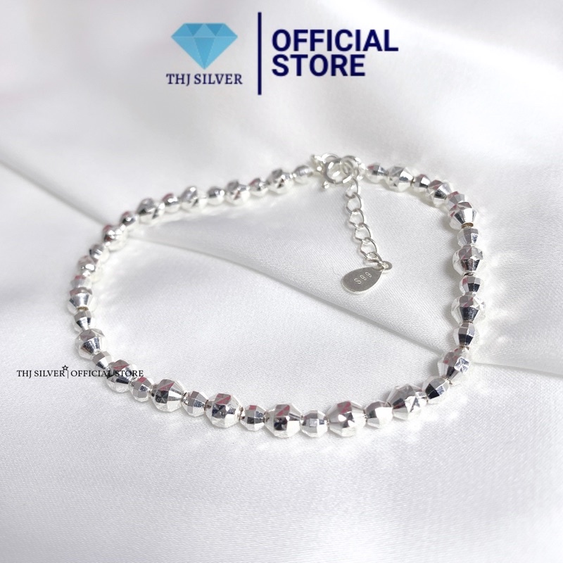 Lắc tay bi thj bạc ta phay sáng đẹp