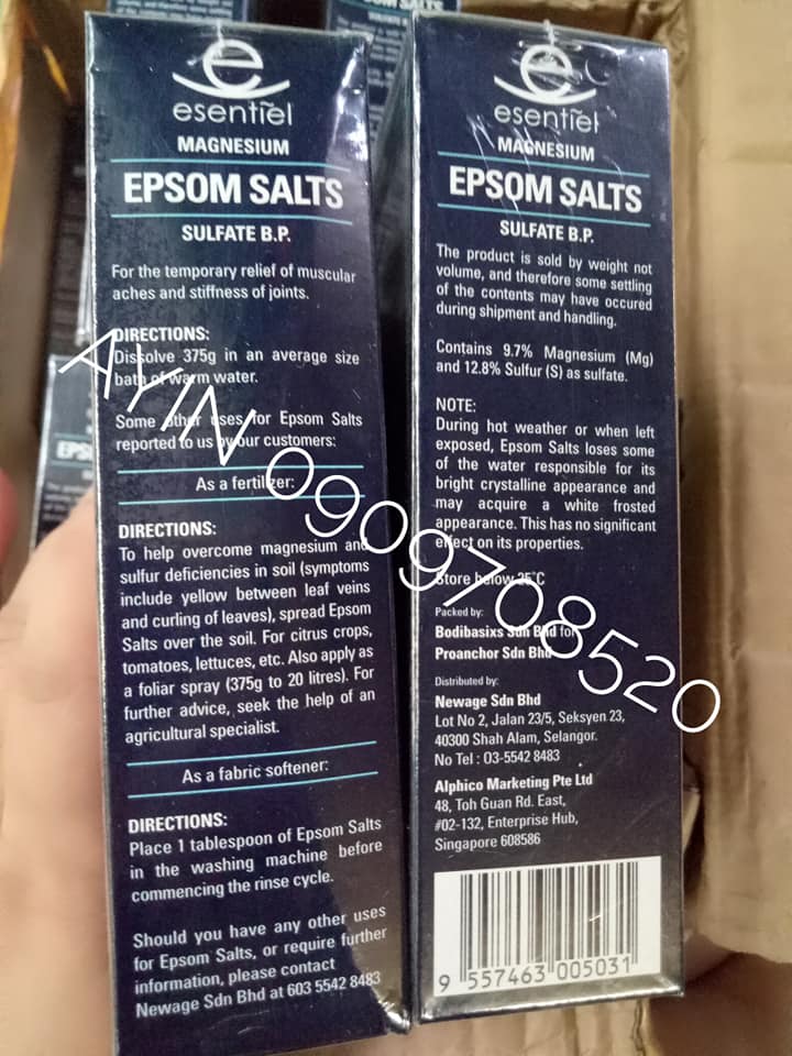 [HCM]Muối Tắm Epsom Salts 375g