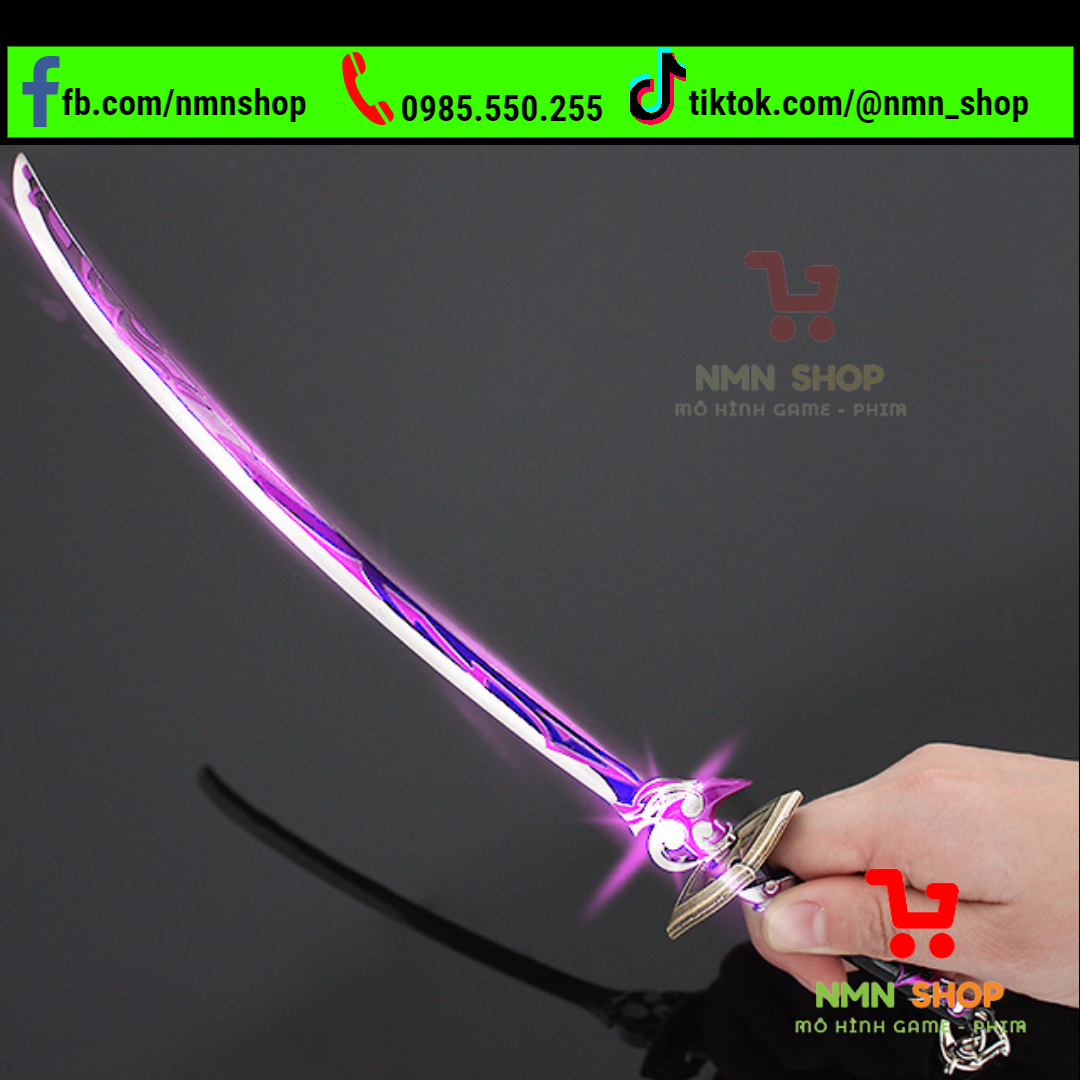 Mô hình game Genshin Impact - Ki.ếm Lôi Thần (Raiden Shogun) 30cm