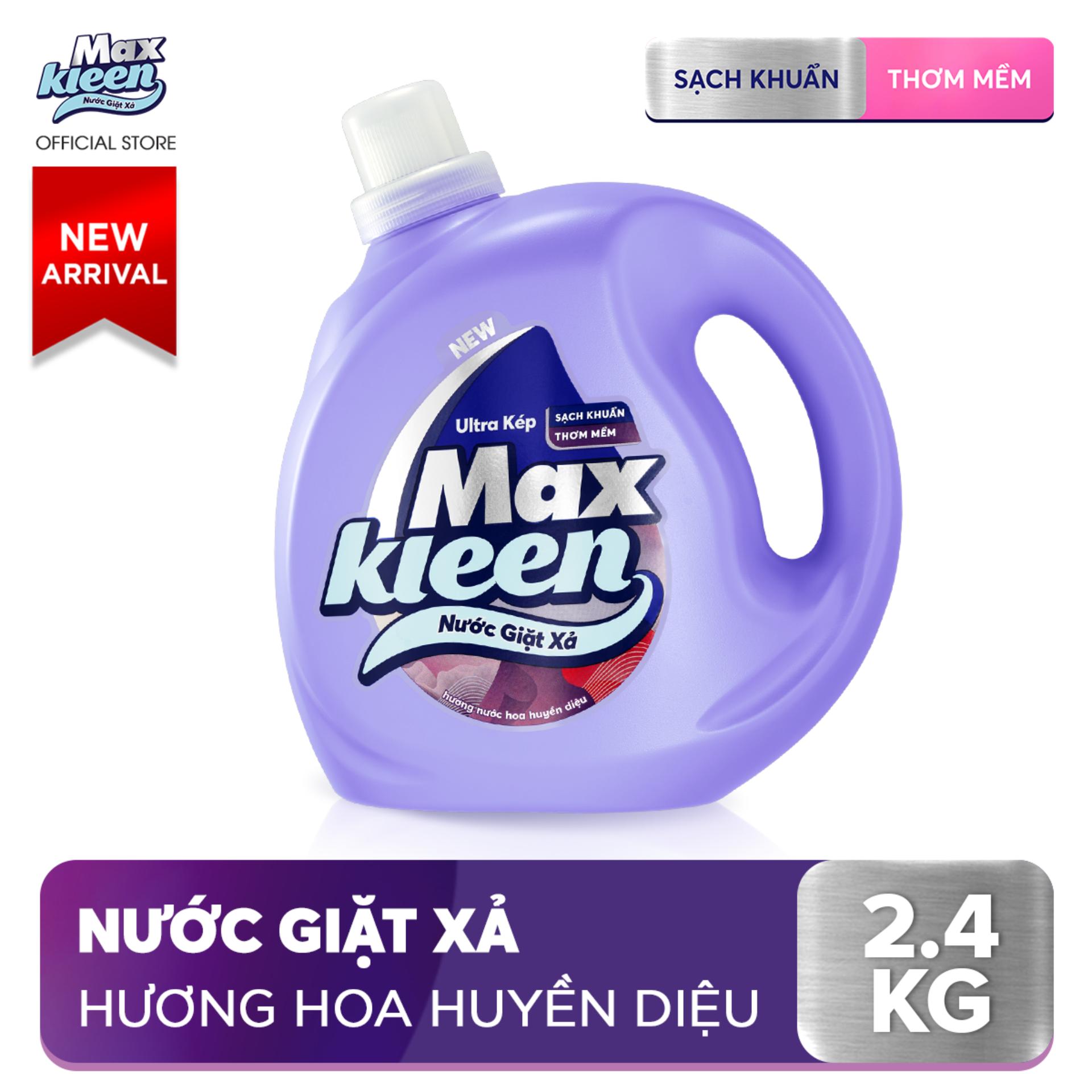 Chai Nước Giặt Xả Maxkleen Hương Nước Hoa Huyền Diệu
